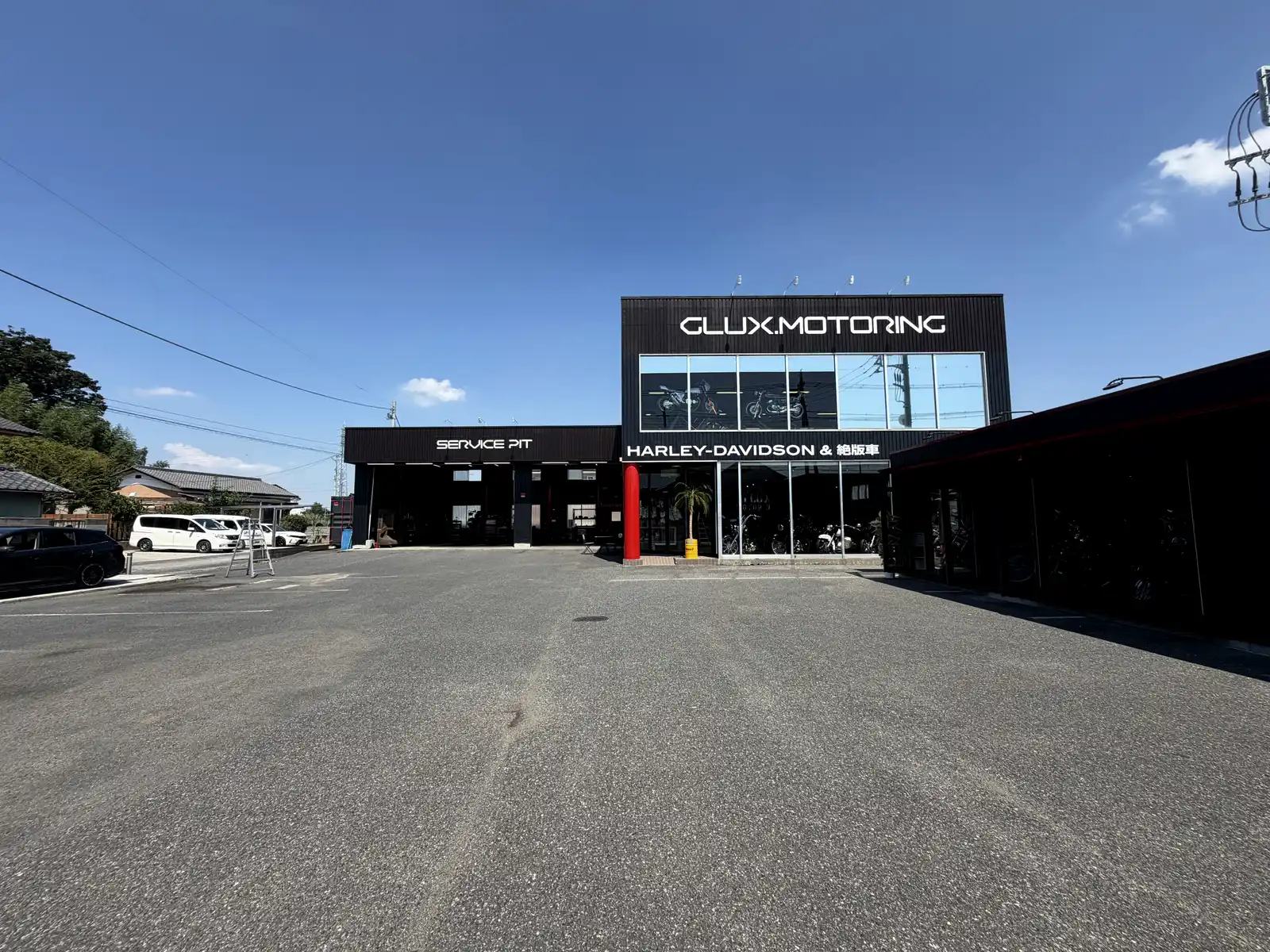 G'LUXの屋外展示場