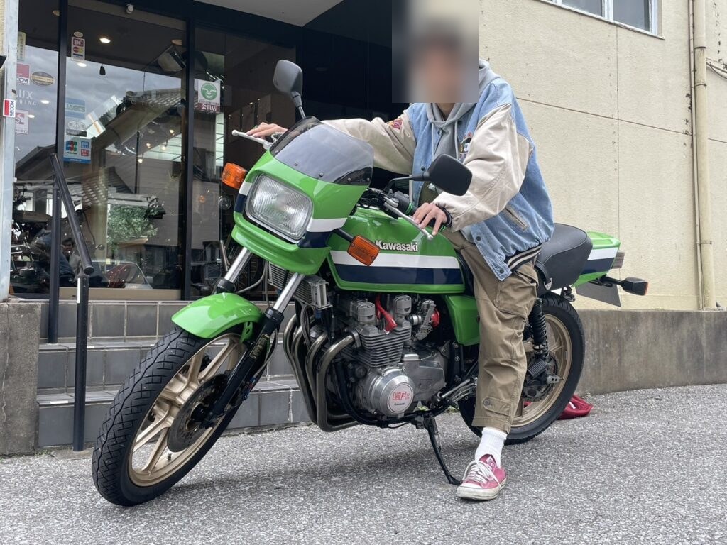 【納車実績】KAWASAKI Z750GP|埼玉県のお客様