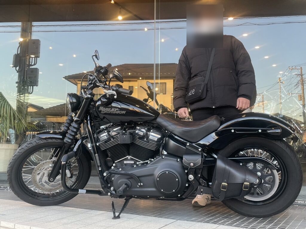 【納車実績】FXBB 1750 ソフテイルストリートボブ|茨城県のお客様