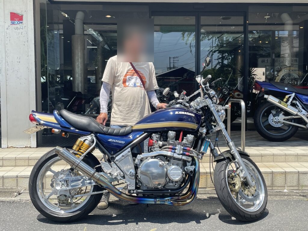 【納車実績】ゼファー1100 フルカスタム|神奈川県のお客様